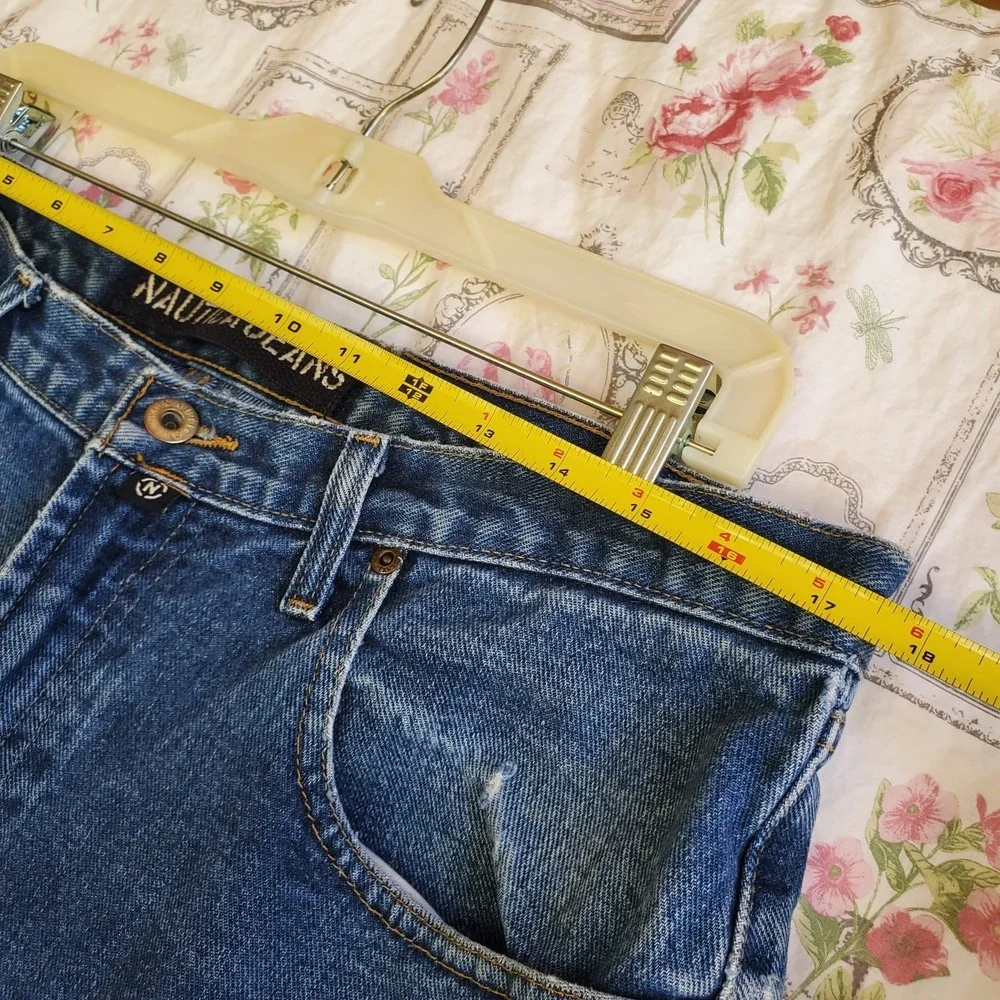 Vintage‎ Nautica Mens Blue Jeans Relaxed Easy Fit Skater Denim Size 36x34